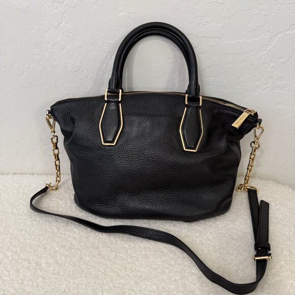 Michael Kors Leather Handbag BLACK - Picture 14 of 16